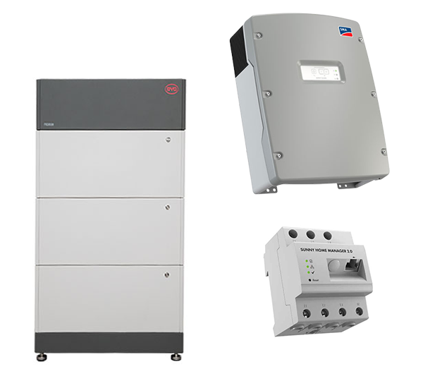 B-BOX LVS 12.0 (12 kWh) + SI 6.0H ALU-WHITE
