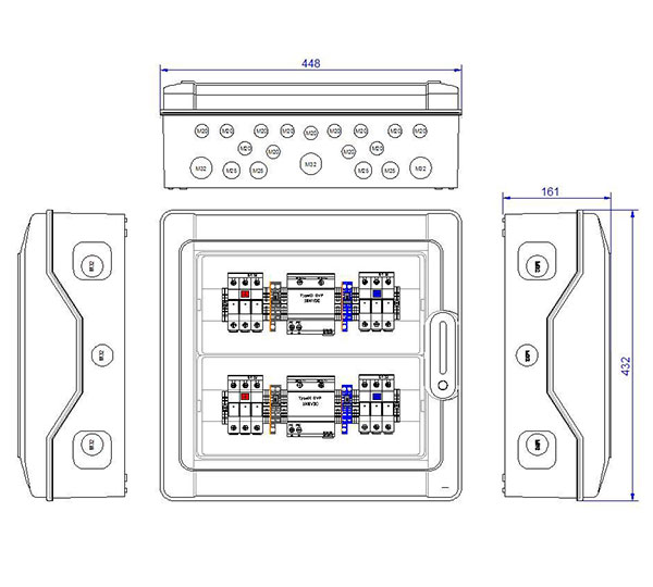 GAK TYPE S-1000-2x3S(x2)xx-X-BC-PC-1.0