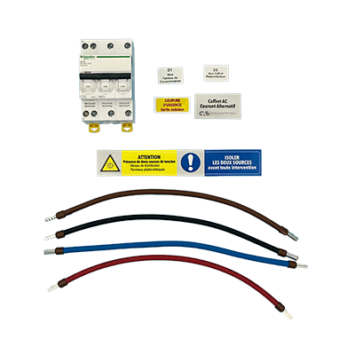 KIT DISJONCTEUR 32A TRIPHASE