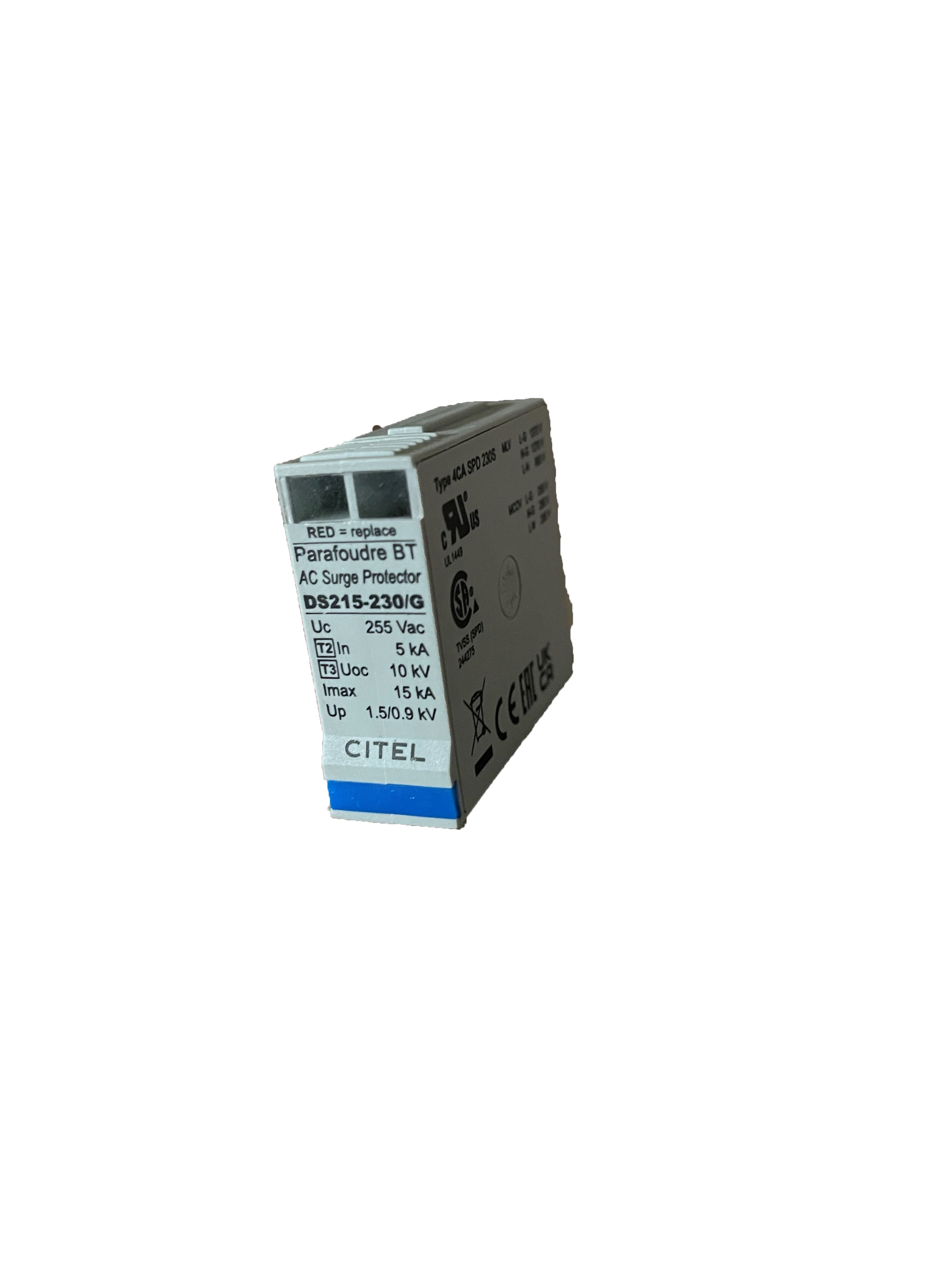 CARTOUCHE REMPLACEMENT PARAFOUDRE AC MONO CITEL