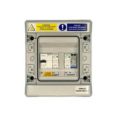 COFFRET AC MONOPHASÉ, 1 ONDULEUR 4KVA MAX