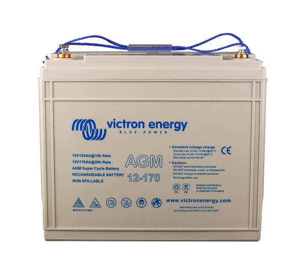 Victron 12V 170AH AGM SUPER CYCLE BATTERY (M8)