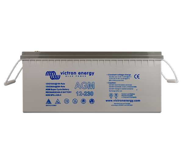 Victron 12V 230AH AGM SUPER CYCLE BATTERY (M8)