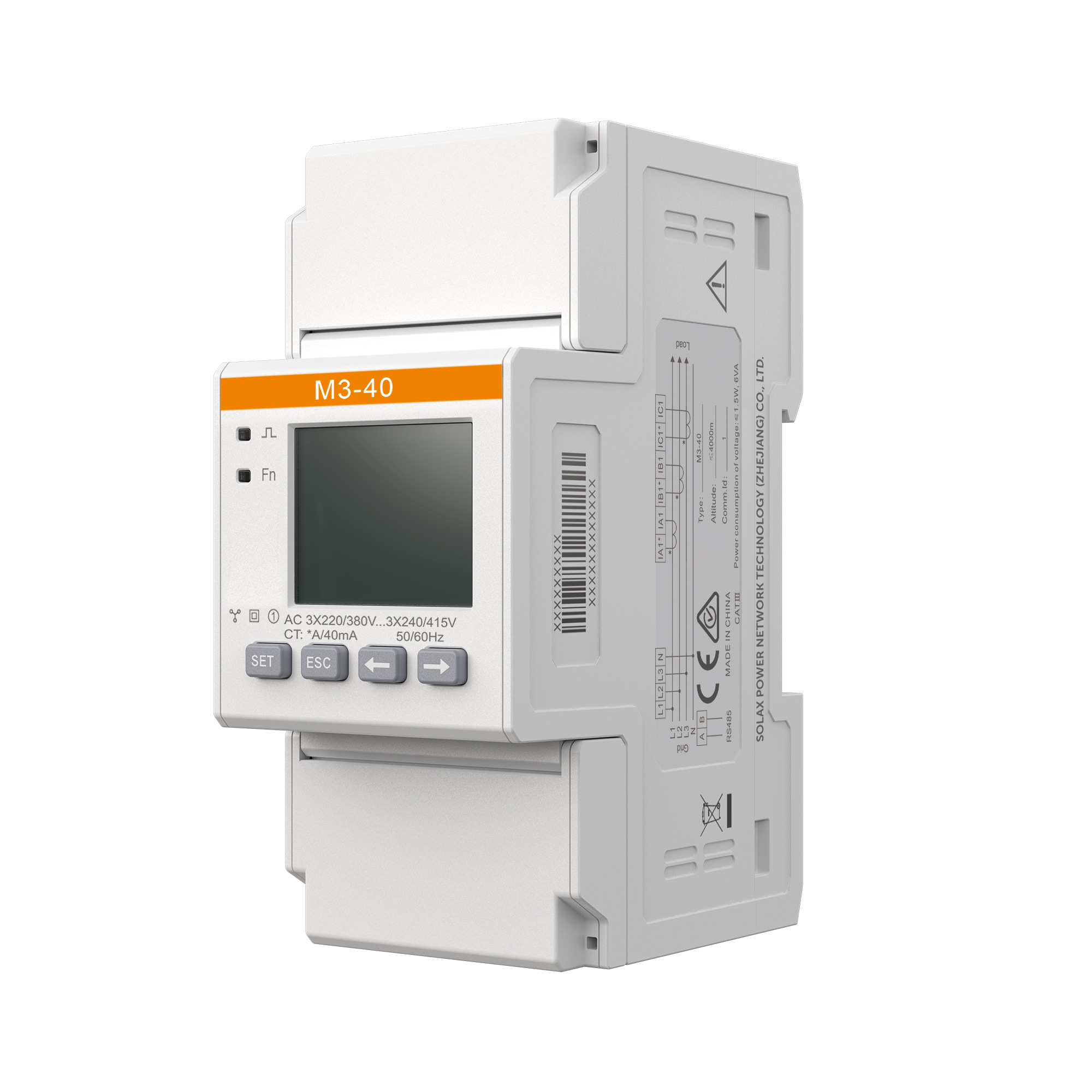 M3-40 (3-phase) Energy Meter