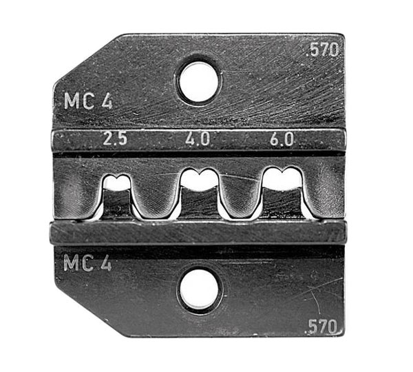 MÂCHOIRES DE SERTISSAGE MC4 POUR PINCE PEW 12
