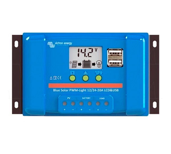 Victron BLUESOLAR PWM-LCD&USB 12/24V-20A