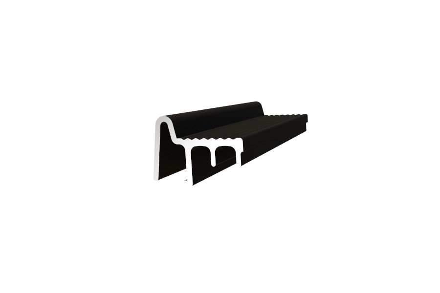 Randprofil links 1160mm Solrif N, RAL 9005 Randprofil links 1160mm Solrif N, RAL 9005