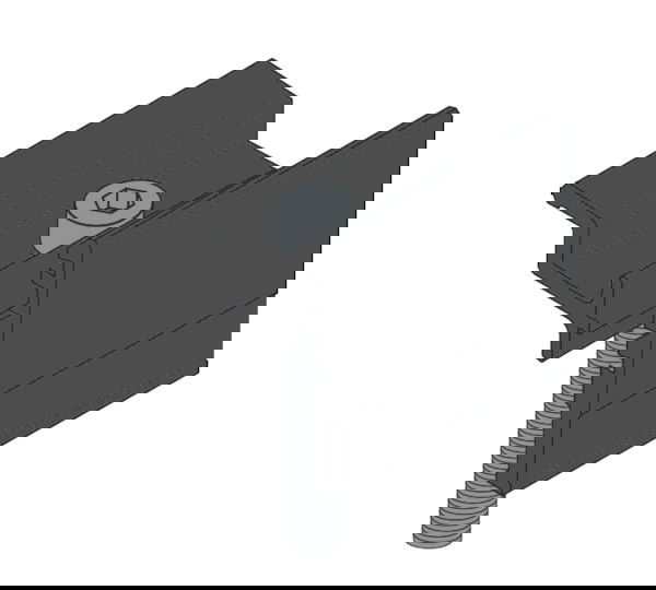 KIT ALU TERMINAL BRACKET BLACK (10Pieces)