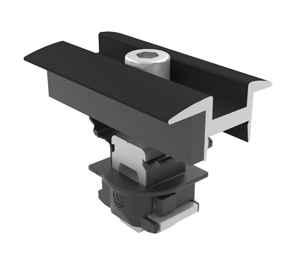 WallPV FacadeClamp MC Set 25-40 black